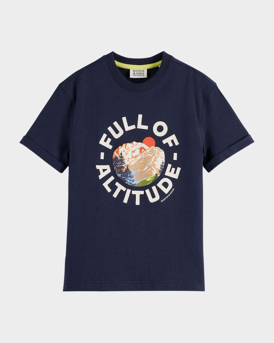 Boy's Artwork Graphic-Print T-Shirt, Size 4-12